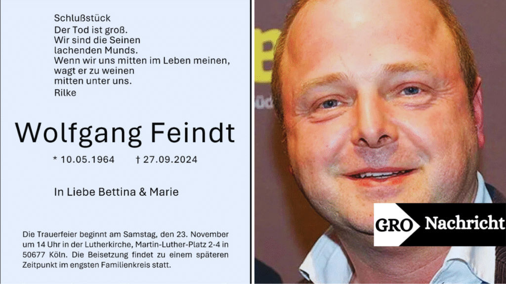 Wolfgang Feindt Todesursache