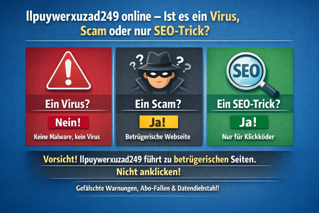 What is llpuywerxuzad249 online – Ist es ein Virus, Scam oder nur SEO-Trick?