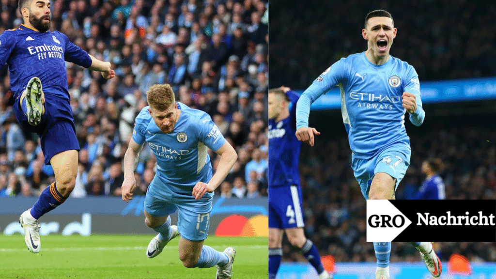 Aufstellungen: Teilnehmer: Manchester City Gegen Real Madrid