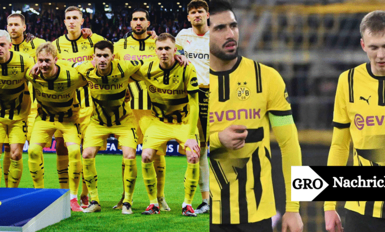 Aufstellungen: Teilnehmer: Borussia Dortmund Gegen lille Osc