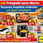 Lidl Prospekt letzte Woche: Verpasste Angebote entdecken und clever nachshoppen