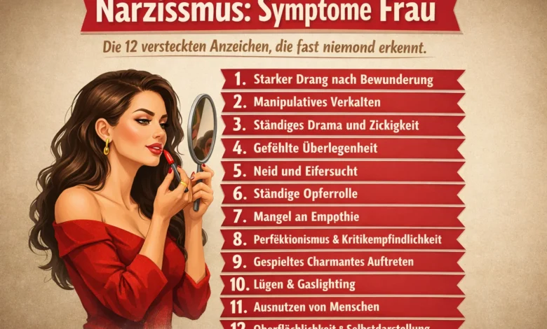 narzissmus: symptome frau