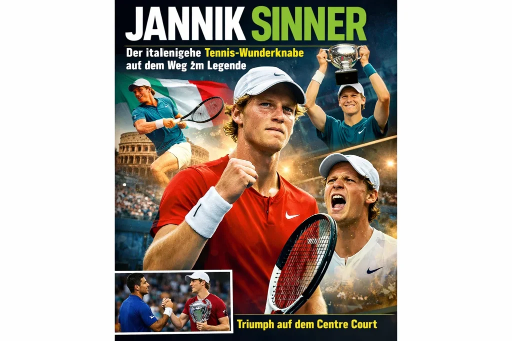 Jannik Sinner: Der italienische Tennis-Wunderknabe auf dem Weg zur Legende