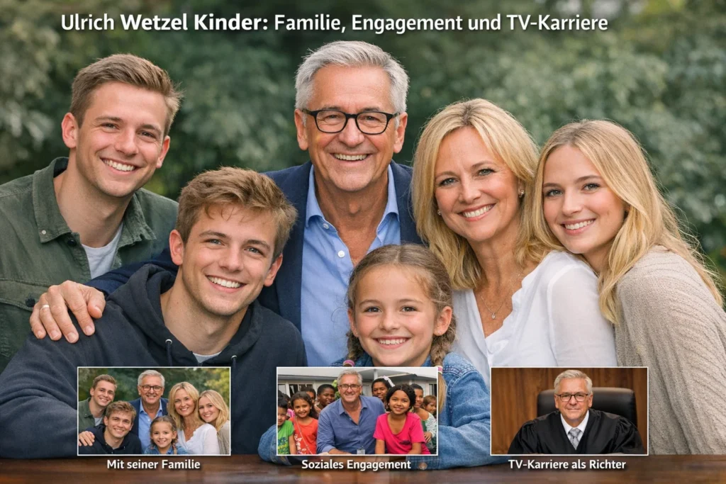 Ulrich Wetzel Kinder: Familie, Engagement und TV-Karriere