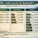 Was verdient man bei der Bundeswehr?