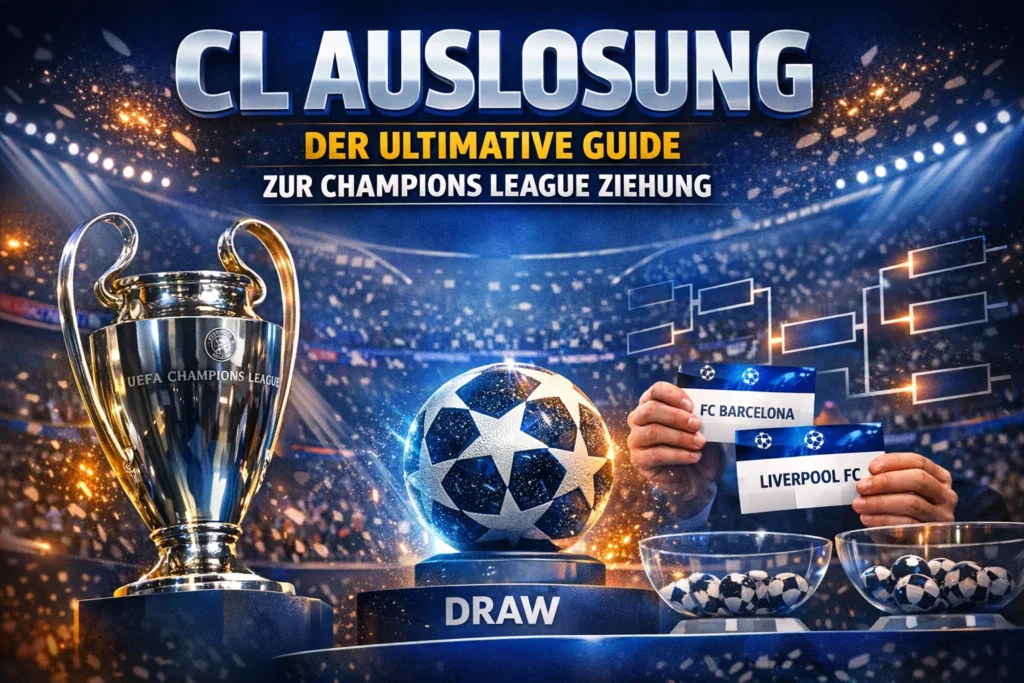 CL Auslosung: Der ultimative Guide zur Champions League Ziehung