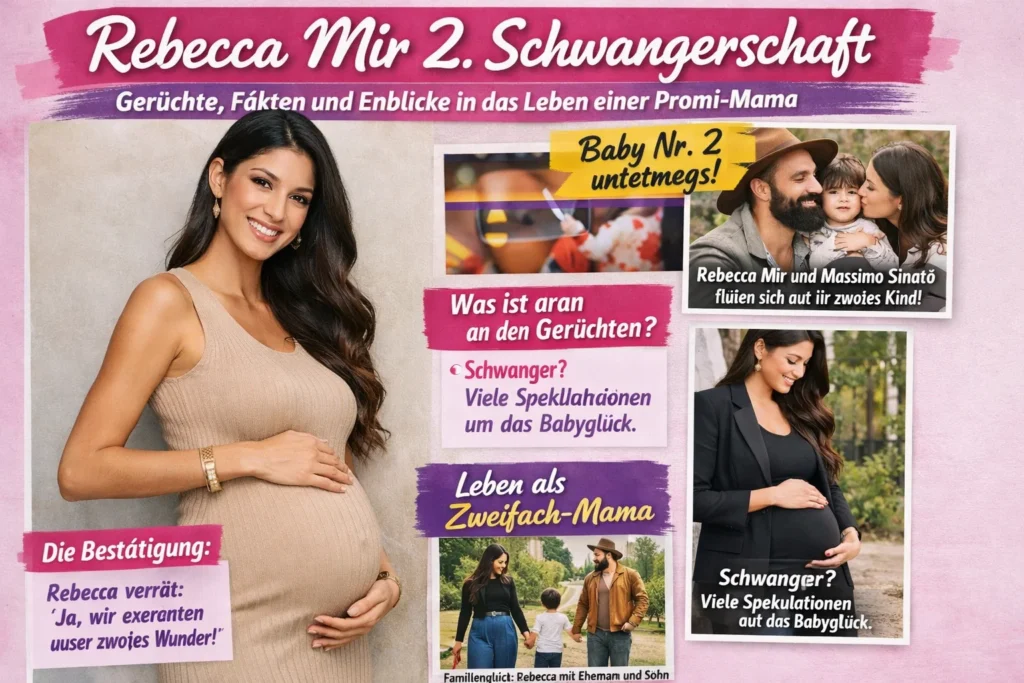 Rebecca Mir 2. Schwangerschaft: Gerüchte, Fakten und Einblicke in das Leben einer Promi-Mama