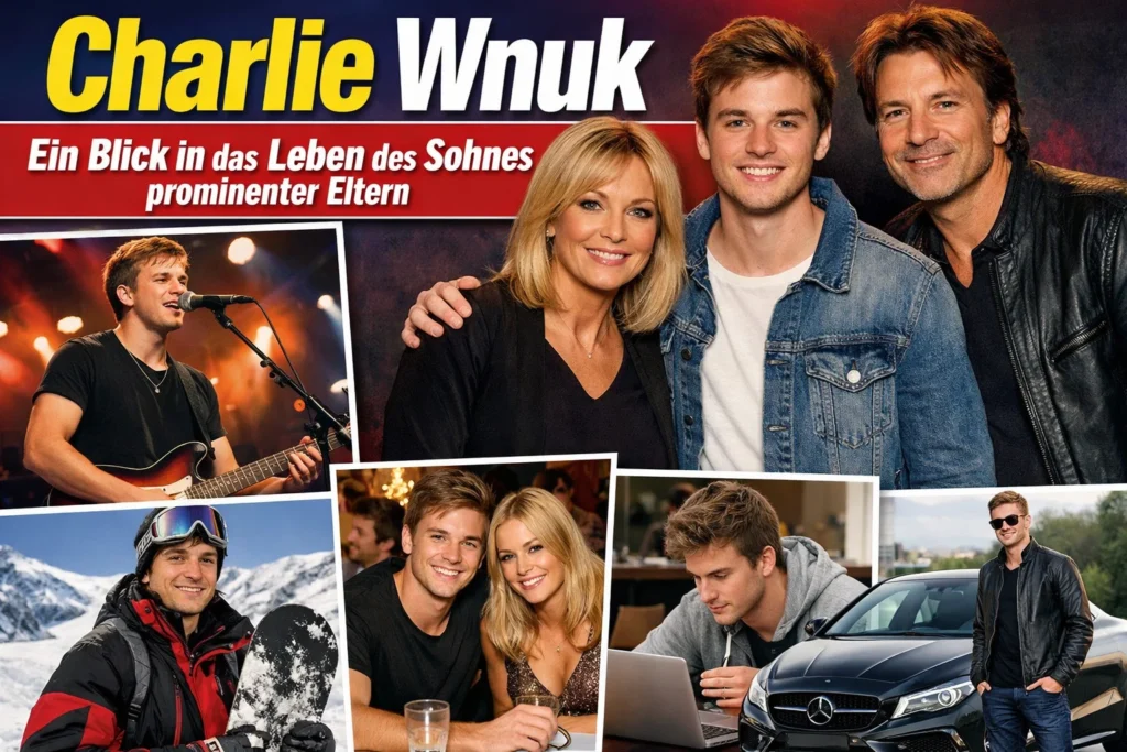 Charlie Wnuk: Ein Blick in das Leben des Sohnes prominenter Eltern