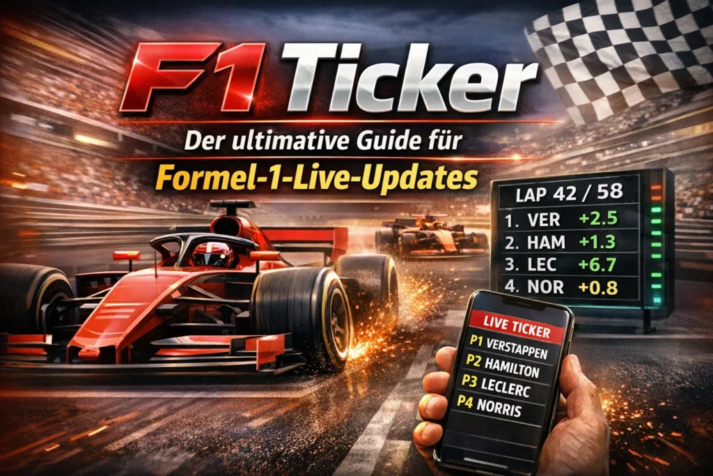 F1 Ticker: Der ultimative Guide für Formel-1-Live-Updates