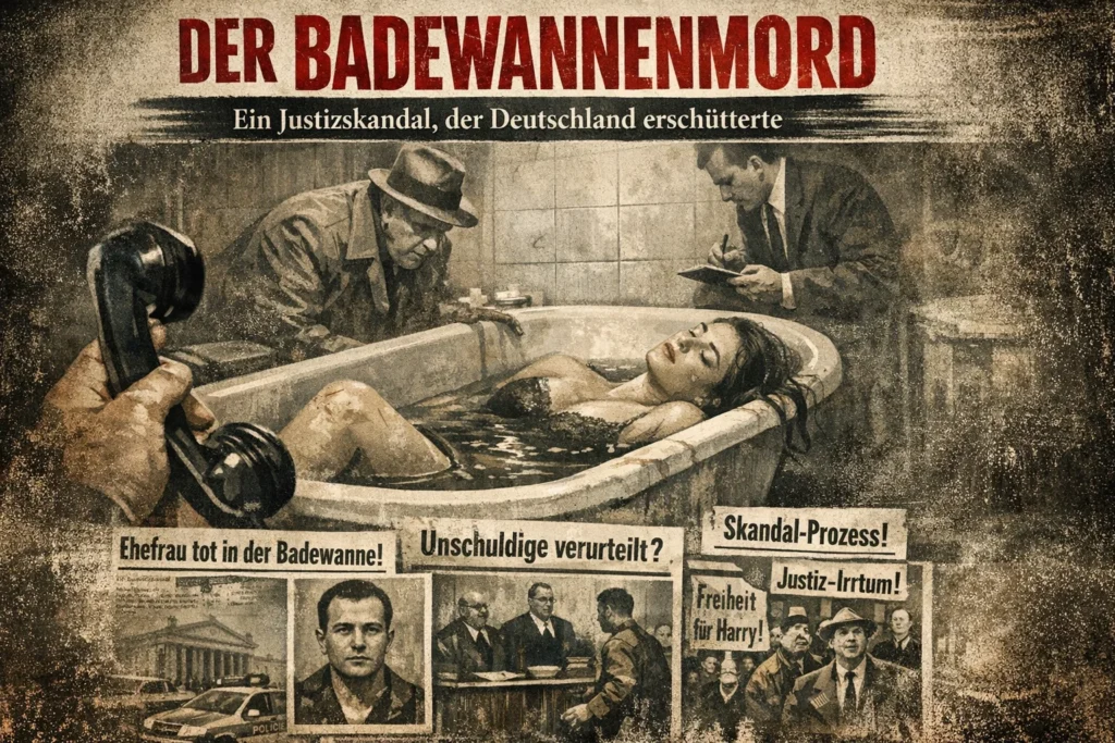 Der Badewannenmord: Ein Justizskandal, der Deutschland erschütterte