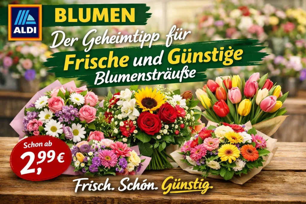 Aldi Blumen: Der Geheimtipp für Frische und Günstige Blumensträuße
