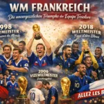 WM Frankreich – Die unvergesslichen Triumphe der Équipe Tricolore