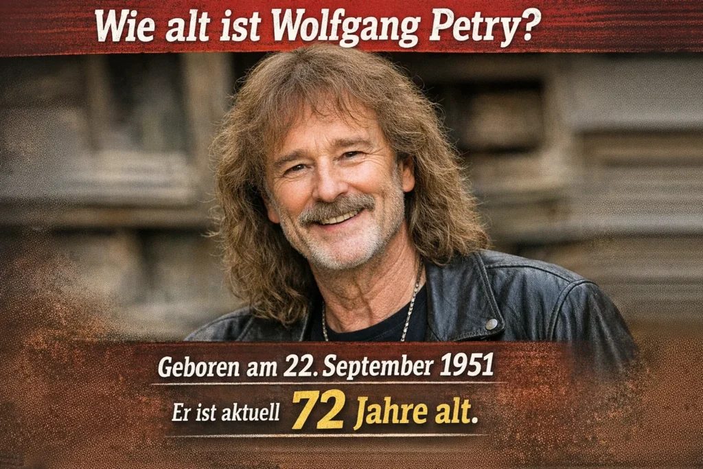 Wie alt ist Wolfgang Petry?