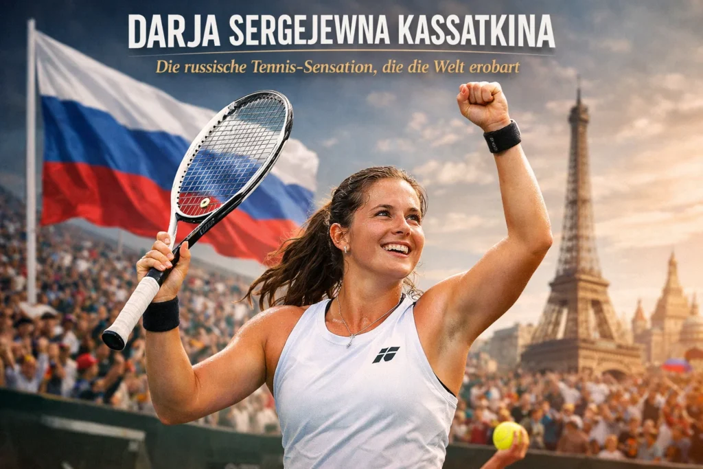 Darja Sergejewna Kassatkina: Die russische Tennis-Sensation, die die Welt erobert