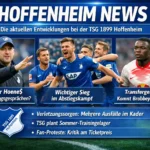 Hoffenheim News: Die aktuellen Entwicklungen bei der TSG 1899 Hoffenheim