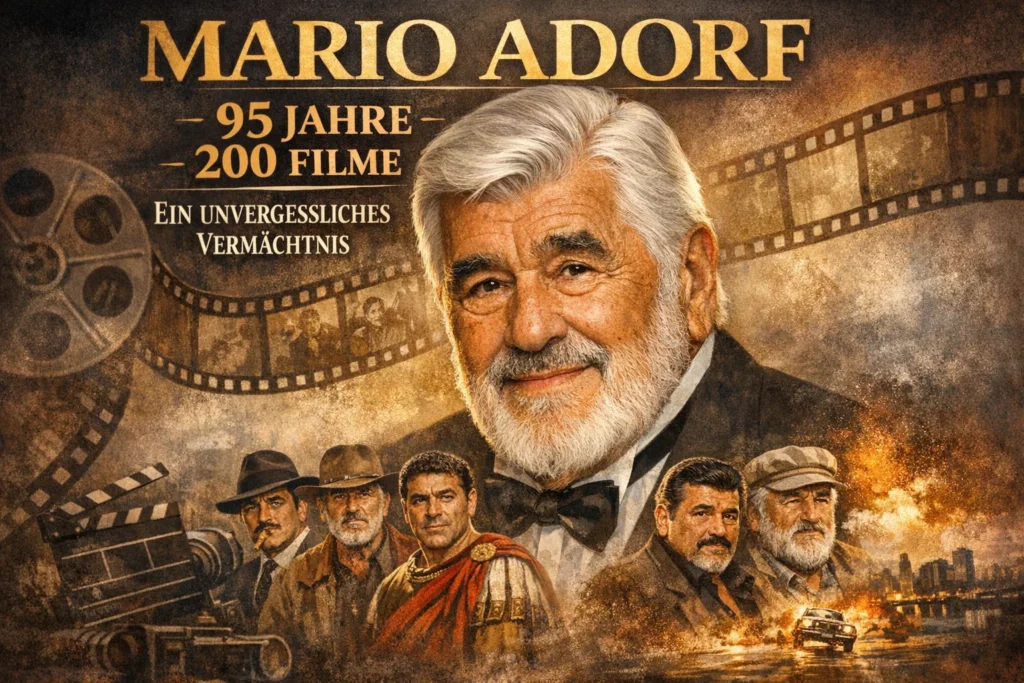 Mario Adorf – 95 Jahre, 200 Filme, ein unvergessliches Vermächtnis