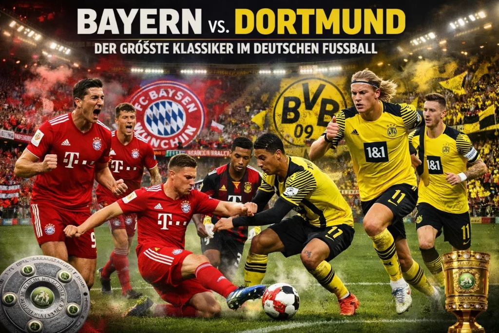 bayern – dortmund: Der größte Klassiker im deutschen Fußball