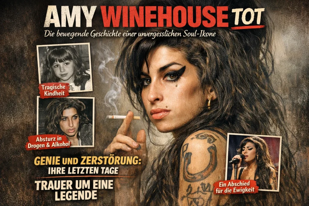 Amy Winehouse tot – Die bewegende Geschichte einer unvergesslichen Soul-Ikone