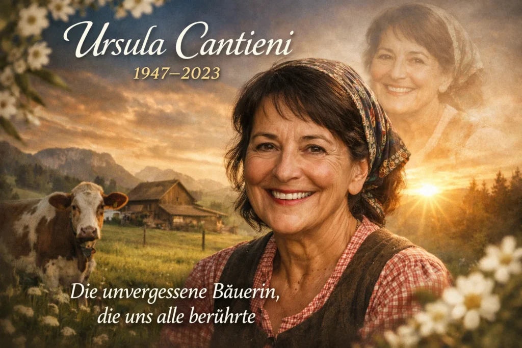 Ursula Cantieni: (1947–2023) Die unvergessene Bäuerin, die uns alle berührte