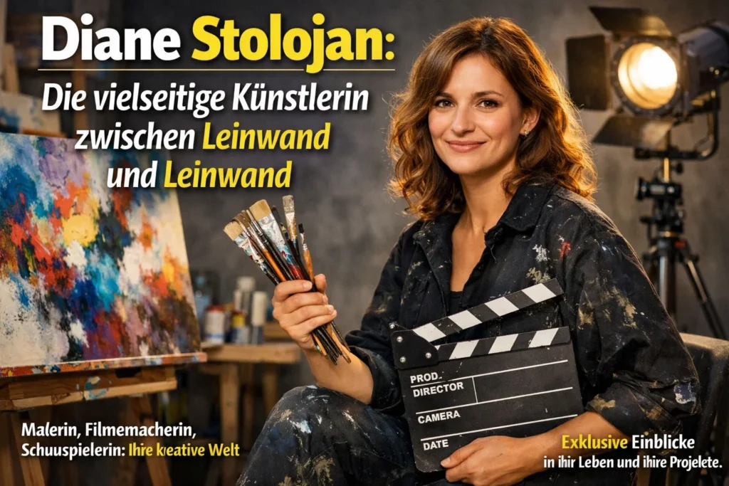Diane Stolojan: Die vielseitige Künstlerin zwischen Leinwand und Leinwand