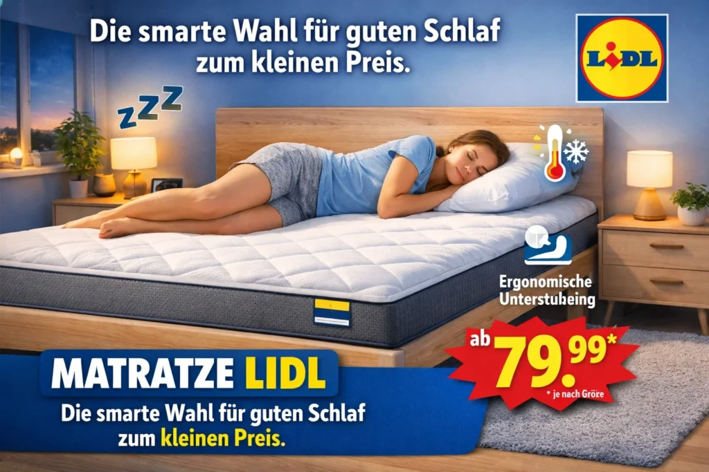 Matratze Lidl: Die smarte Wahl für guten Schlaf zum kleinen Preis