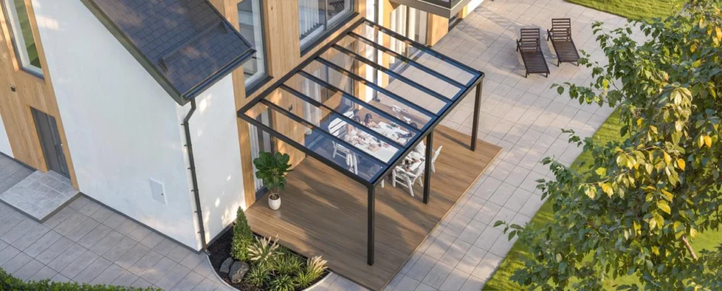 Terrassendach für eine Eck-Terrasse: Unsere Erfahrung mit Solny in Bamberg