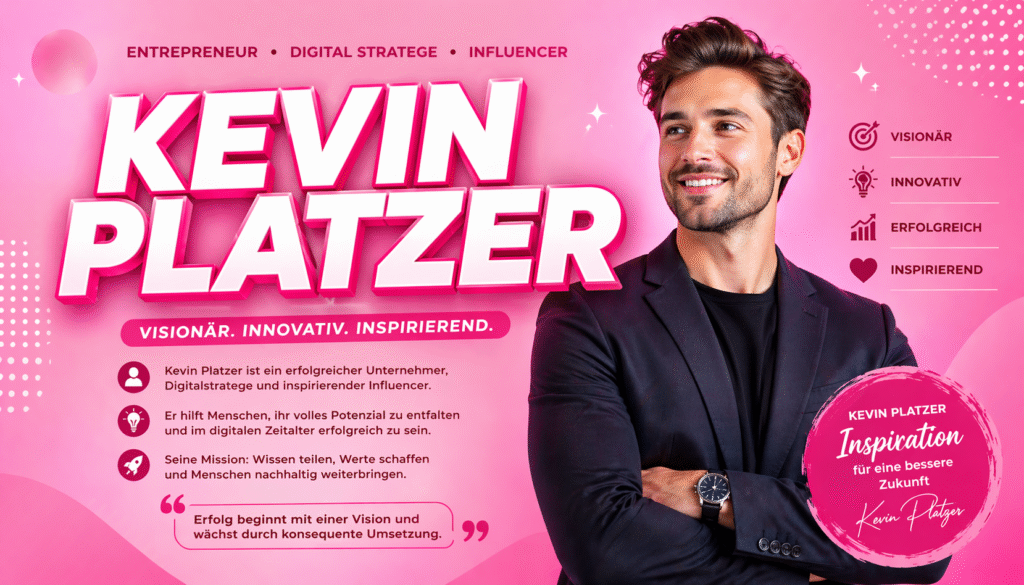 Kevin Platzer – Ein umfassender Leitfaden zu Hintergrund, Einfluss und wachsender Bedeutung