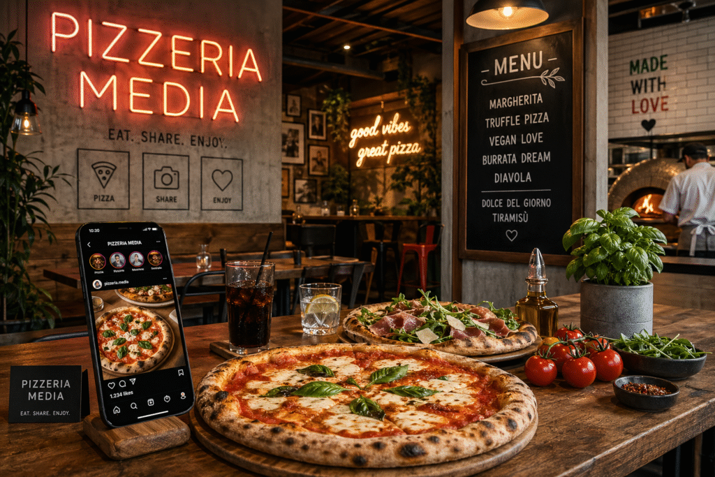 Pizzeria Media: Ein moderner Genuss zwischen Tradition und digitaler Esskultur