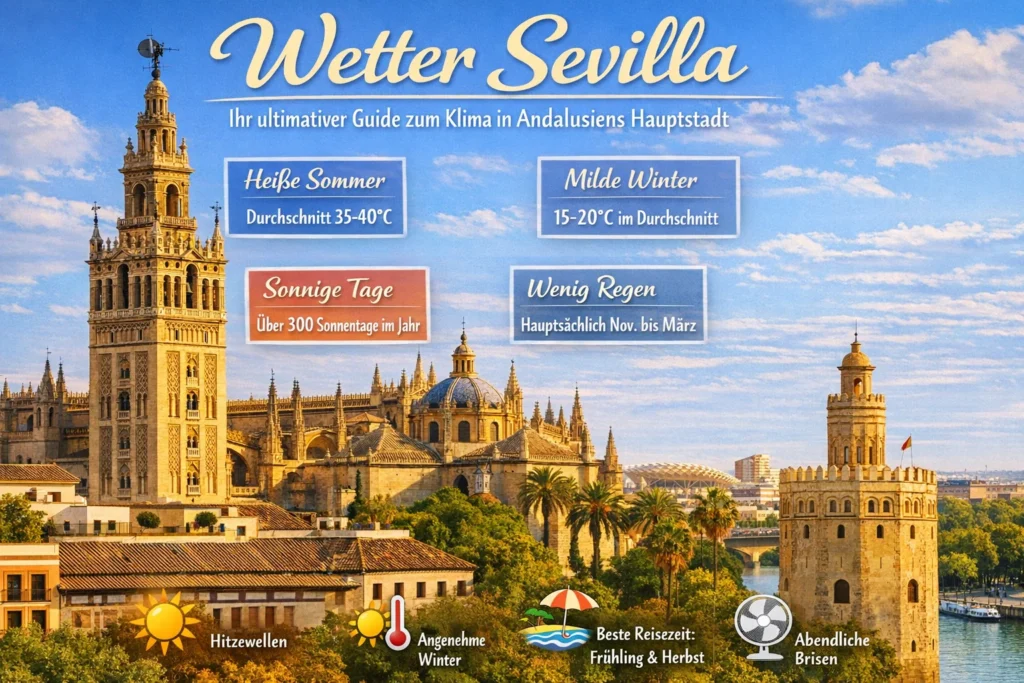 Wetter Sevilla: Ihr ultimativer Guide zum Klima in Andalusiens Hauptstadt
