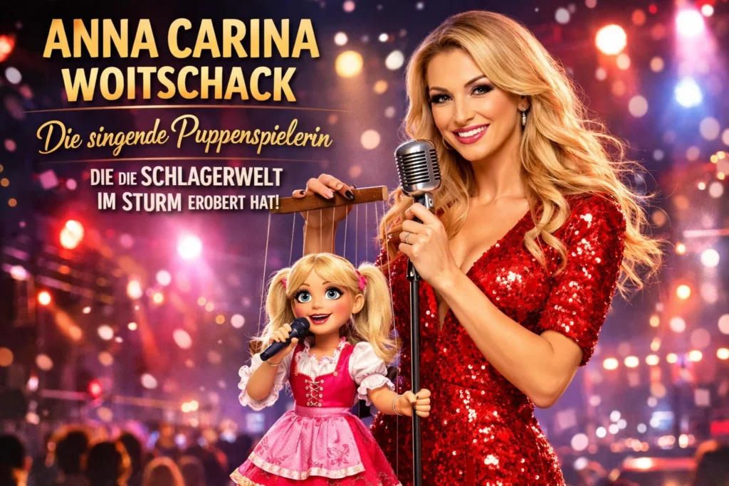 Anna Carina Woitschack: Die singende Puppenspielerin, die die Schlagerwelt im Sturm erobert hat