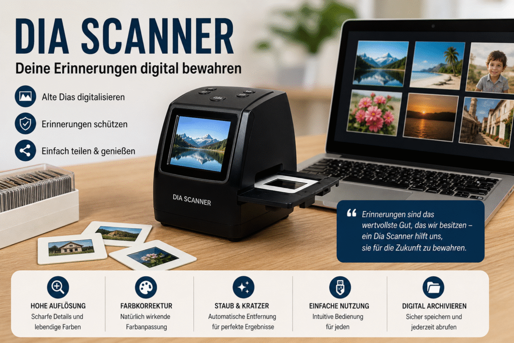 Dia Scanner: Der ultimative Leitfaden zur Digitalisierung deiner Dias