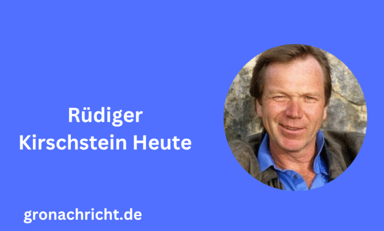Rüdiger Kirschstein Heute