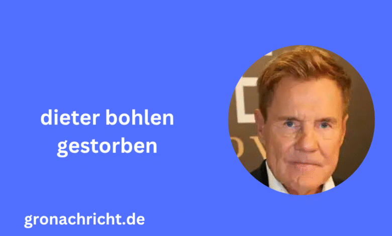 Dieter Bohlen gestorben