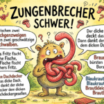 Zungenbrecher schwer