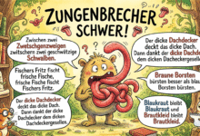 Zungenbrecher schwer
