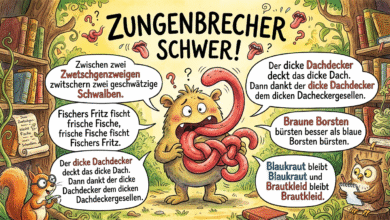 Zungenbrecher schwer