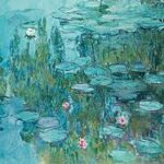 Monet Seerosen Original