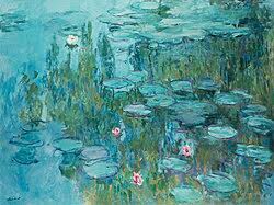Monet Seerosen Original